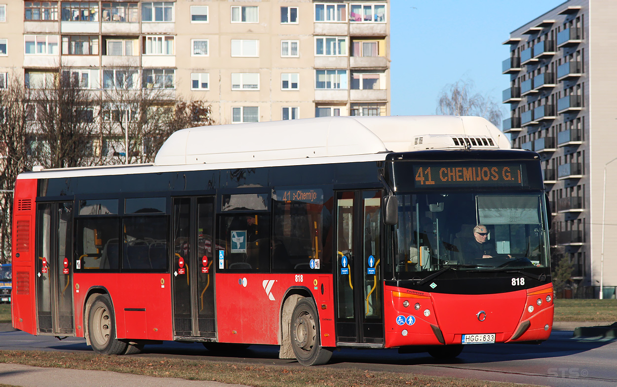 Литва, Castrosua CS.40 City Versus GNC 12 № 818