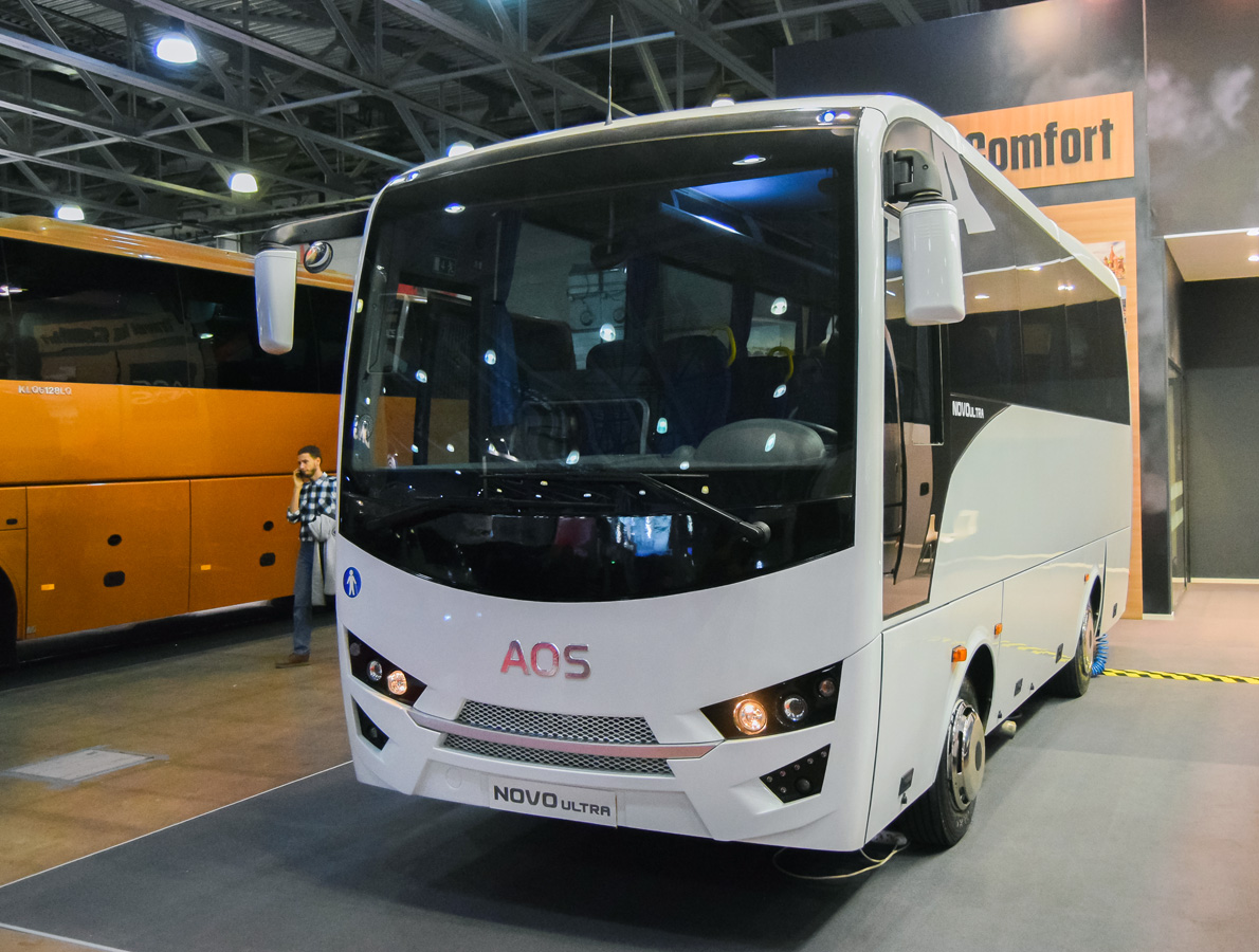 Москва, Anadolu Isuzu Novo Ultra № AOS-085; Московская область — Международный автобусный салон "Busworld 2018"