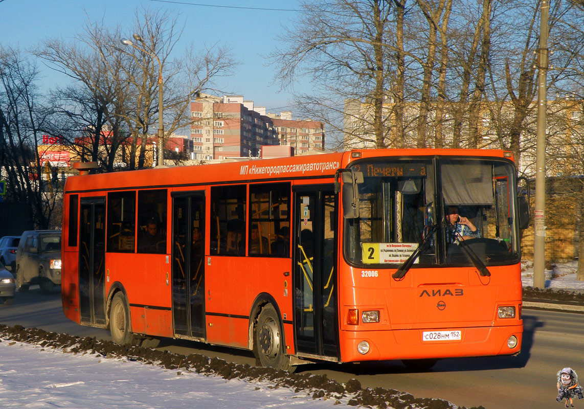 Нижегородская область, ЛиАЗ-5293.60 № 32006