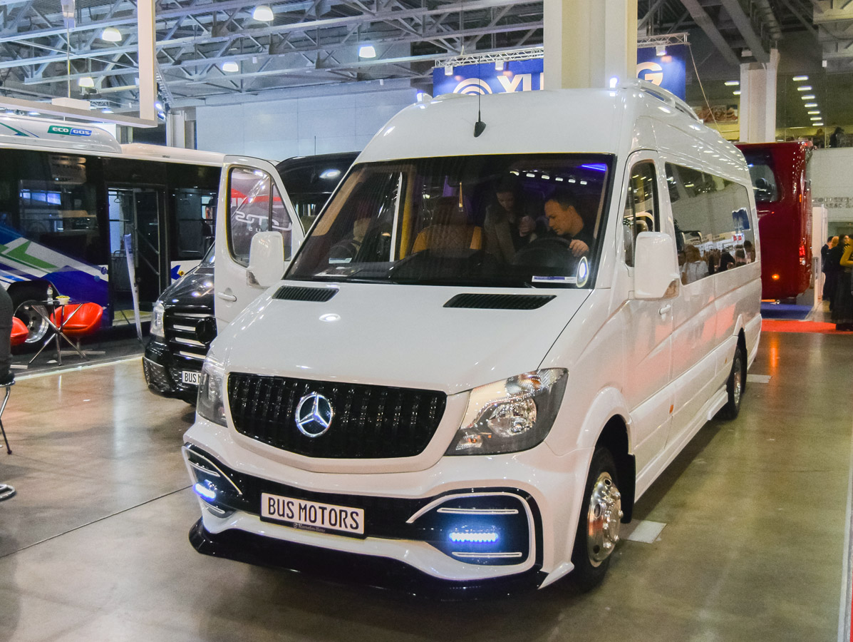 Maskva, Luidor-22360C (MB Sprinter) Nr. У 156 ВТ 799; Maskvos sritis — International coach&bus show "Busworld 2018"