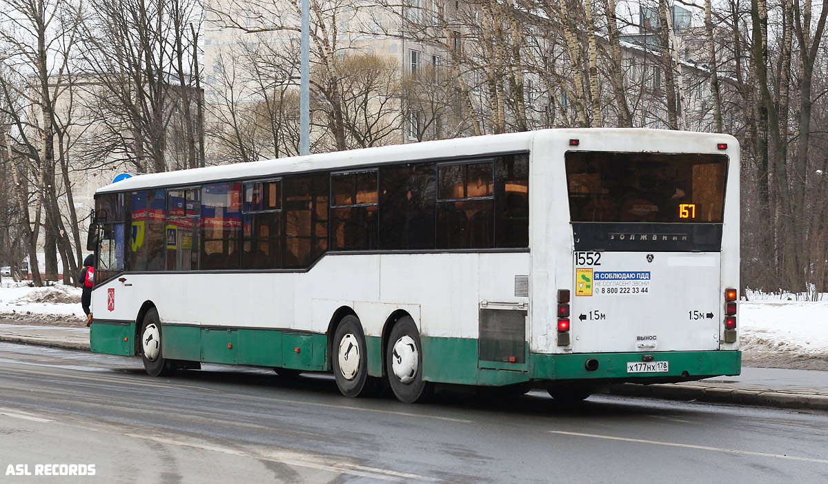 Санкт-Петербург, Волжанин-6270.00 № 1552