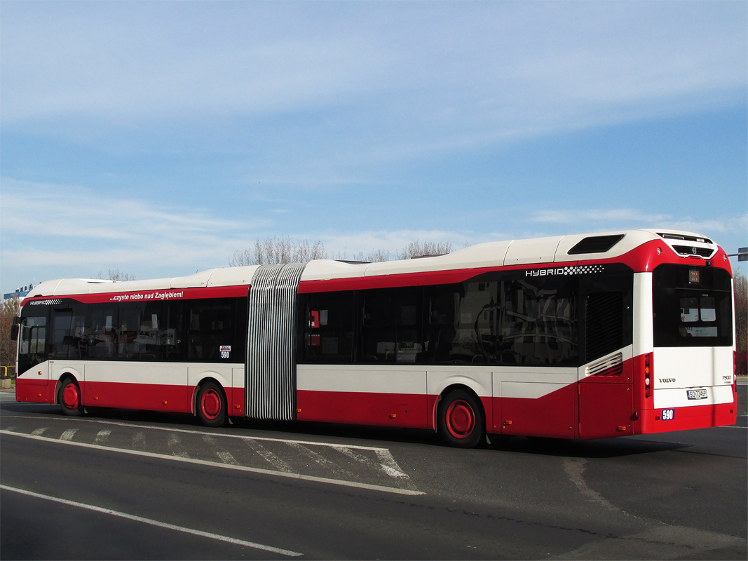 Польша, Volvo 7900A Hybrid № 590