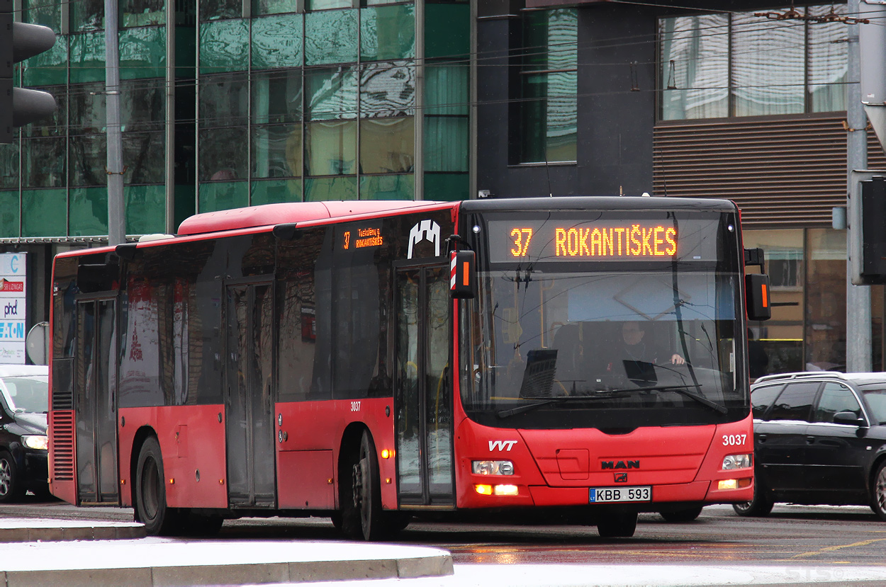 Литва, MAN A21 Lion's City NL273 № 3037