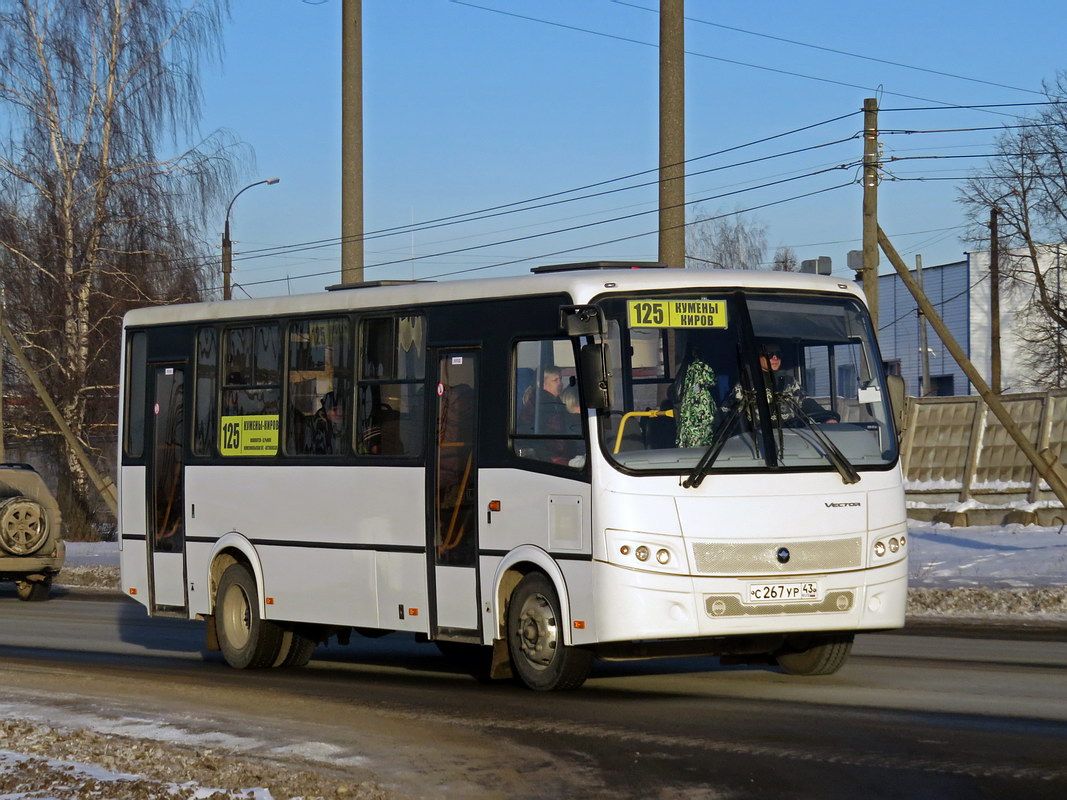 Кировская область, ПАЗ-320412-05 "Вектор" № С 267 УР 43