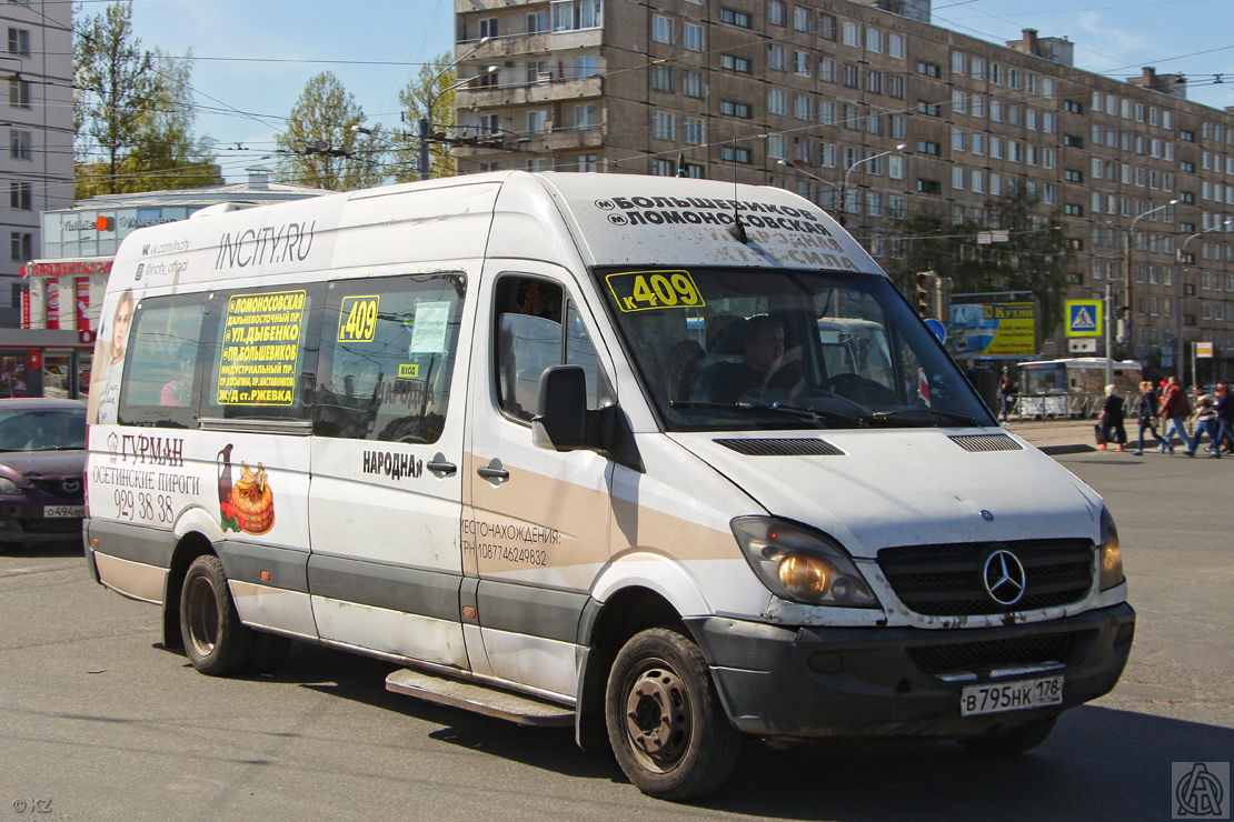 Санкт-Петербург, Луидор-22360C (MB Sprinter) № В 795 НК 178