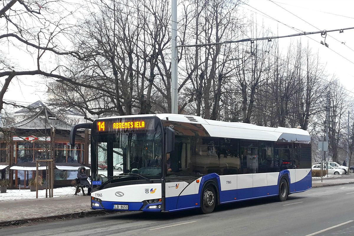 Латвия, Solaris Urbino IV 12 № 77065