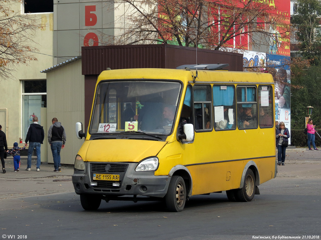 Днепропетровская область, БАЗ-22154 "Дельфин" № AE 1155 AA