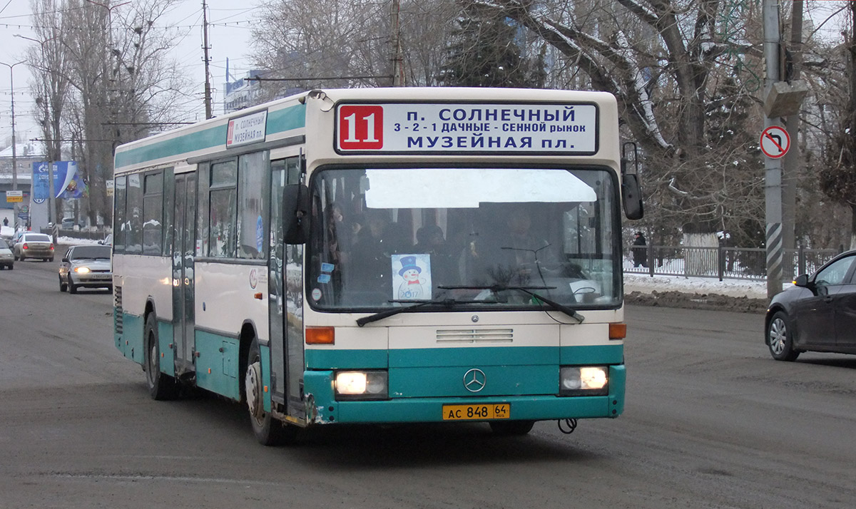 Saratov region, Mercedes-Benz O405N # АС 848 64