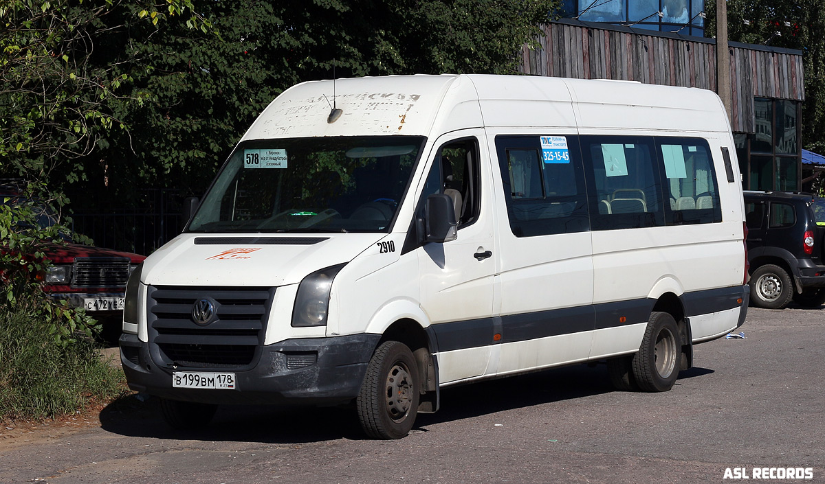 Санкт-Петербург, БТД-2219 (Volkswagen Crafter) № 2910