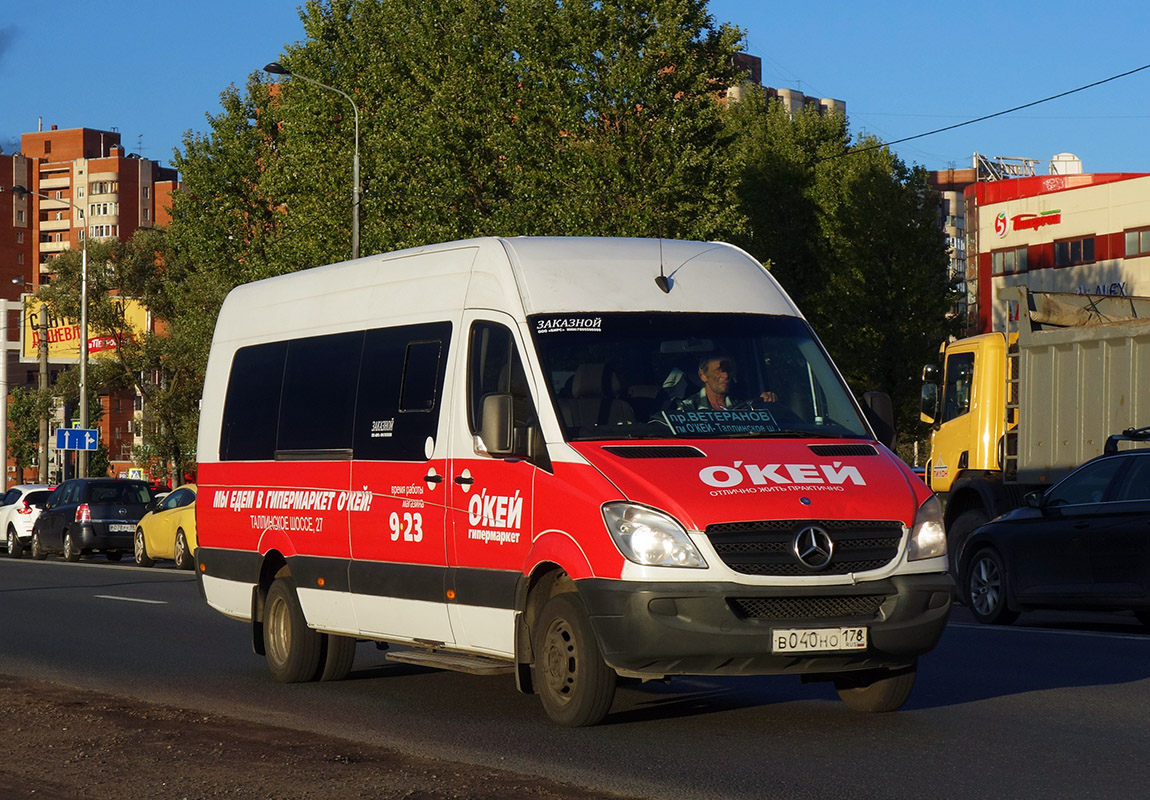 Санкт-Петербург, Луидор-22360C (MB Sprinter) № В 040 НО 178