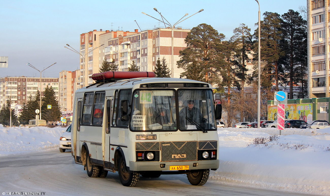 Томская область, ПАЗ-32054 № АА 650 70