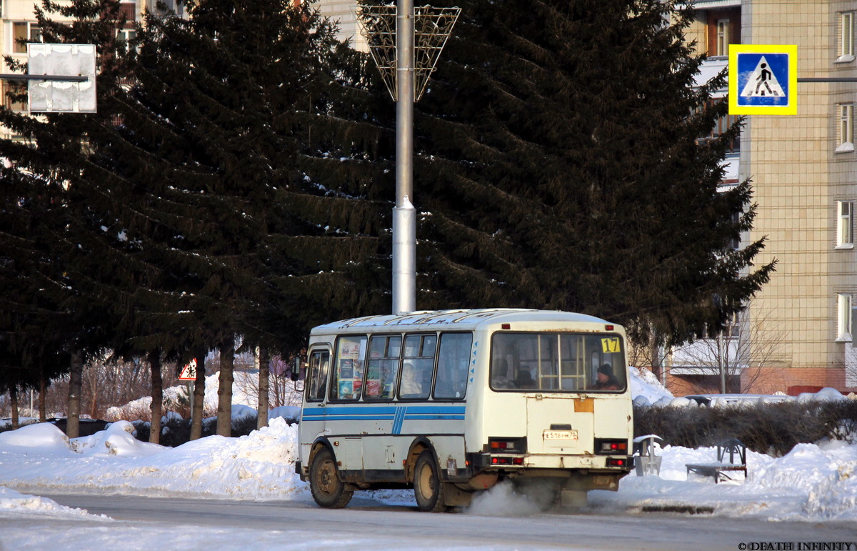 Томская область, ПАЗ-32054 № Е 518 РМ 70