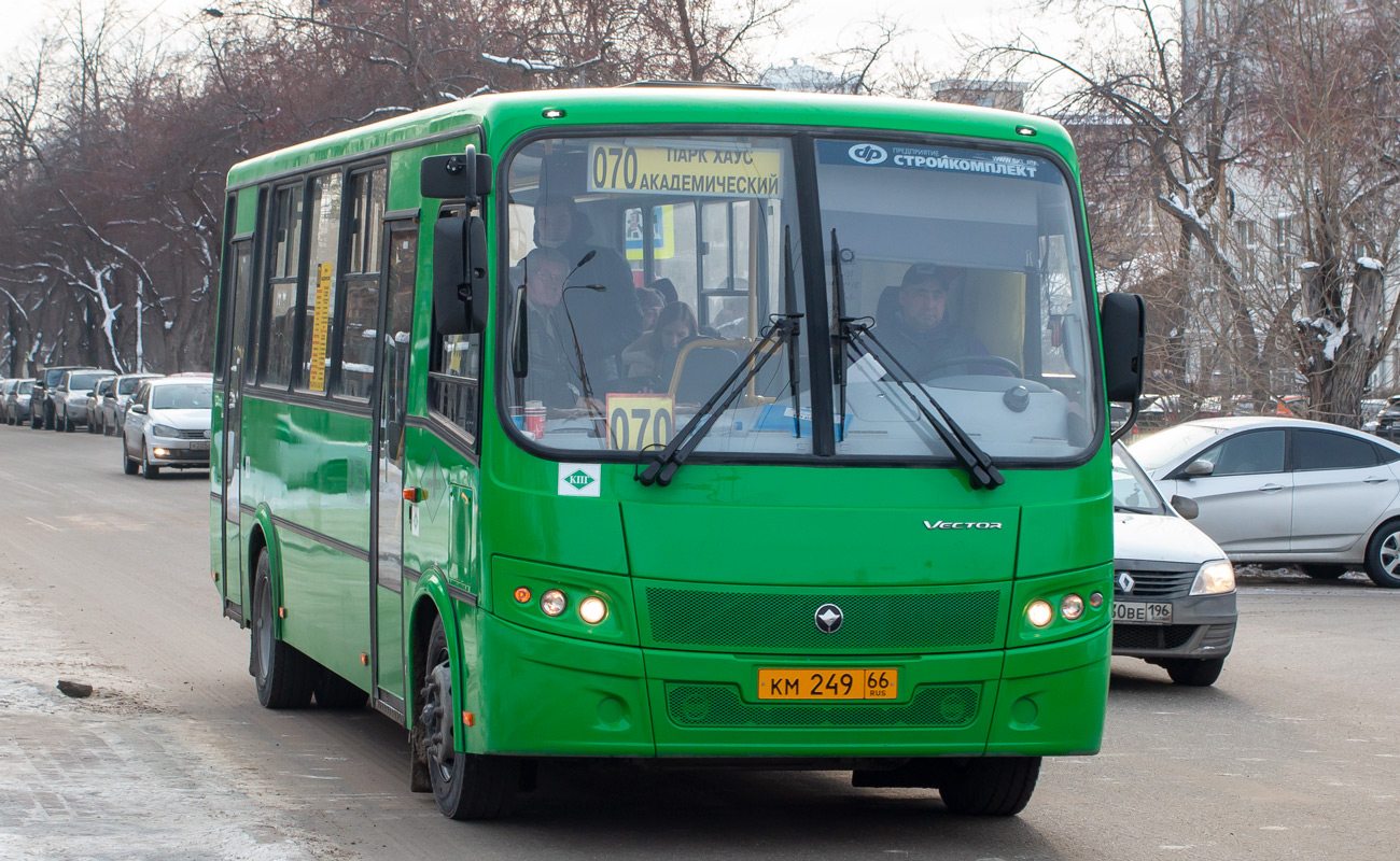 Свердловская область, ПАЗ-320412-14 "Вектор" № КМ 249 66