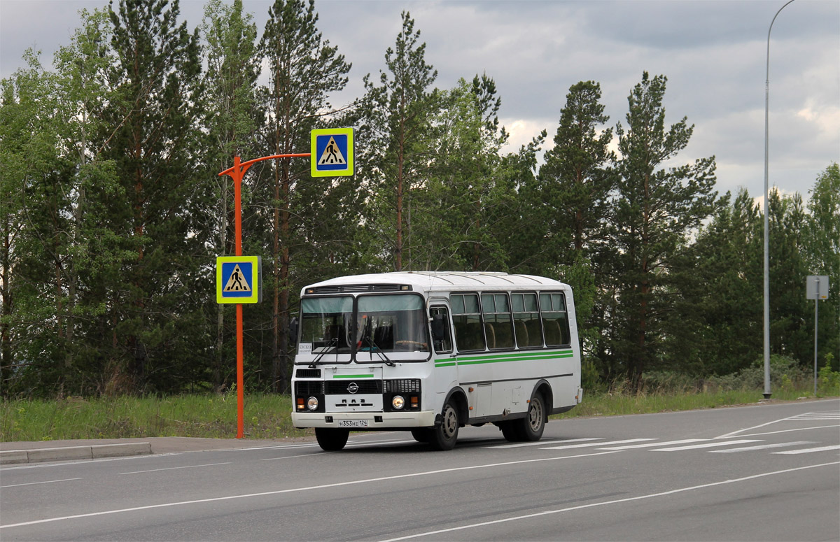 Krasnoyarsk region, PAZ-32051-110 # Н 353 НЕ 124