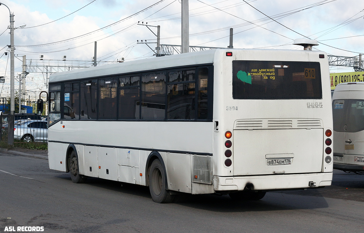 Leningrad Gebiet, LiAZ-5256.58 Nr. 3504