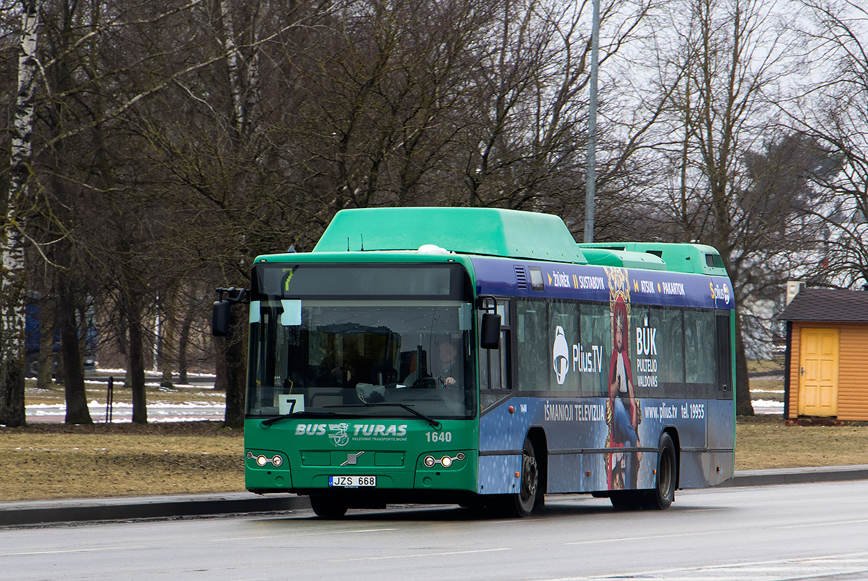 Литва, Volvo 7700 CNG № 1640