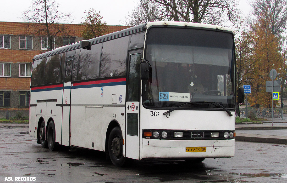 Псковская область, Van Hool T8 Alizée 360NL № 310