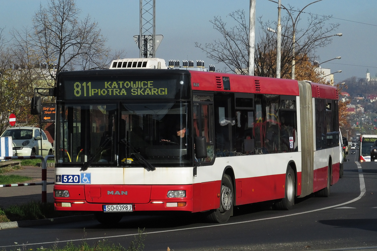 Польша, MAN A23 NG313 № 520