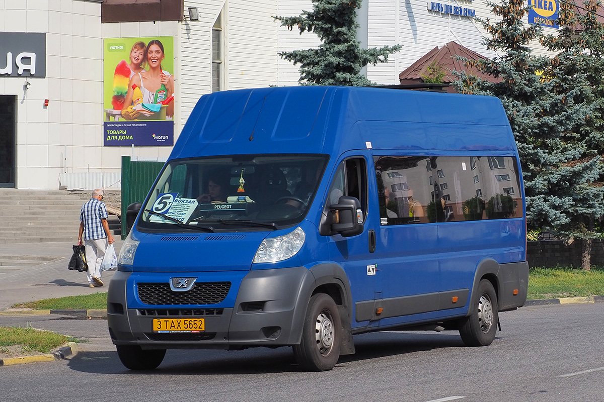 Гомельская область, Peugeot Boxer L4H2 № 3 ТАХ 5652