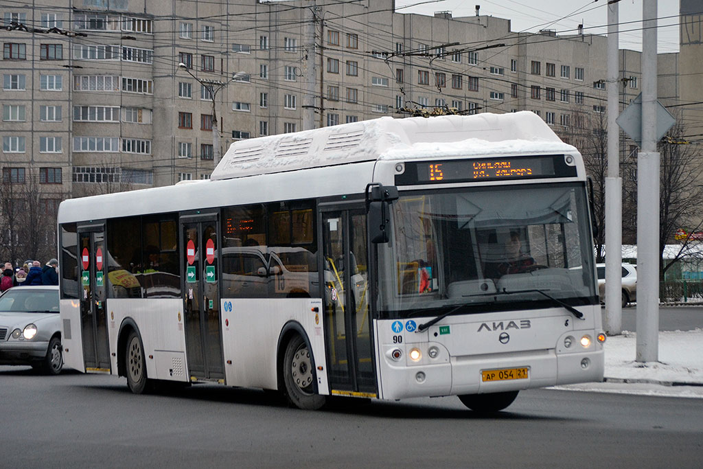 Чувашия, ЛиАЗ-5292.67 (CNG) № 4490