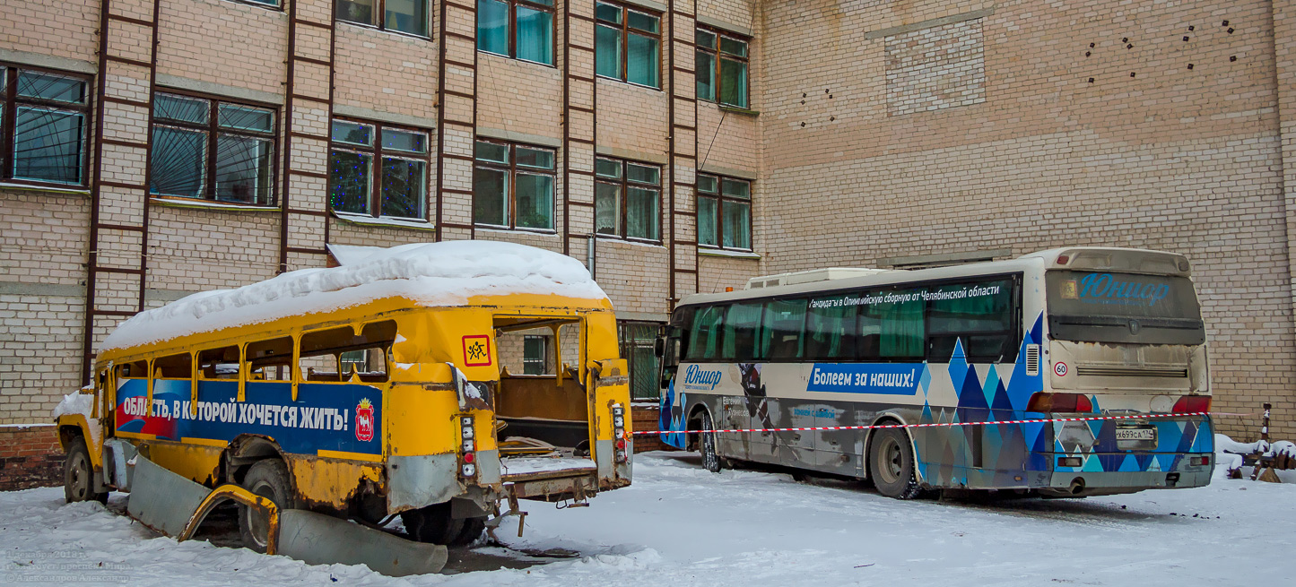Chelyabinsk region, KAvZ-39765-023 (397653) (2005-2007) № Е 833 ВТ 74; Chelyabinsk region — Bus no namber