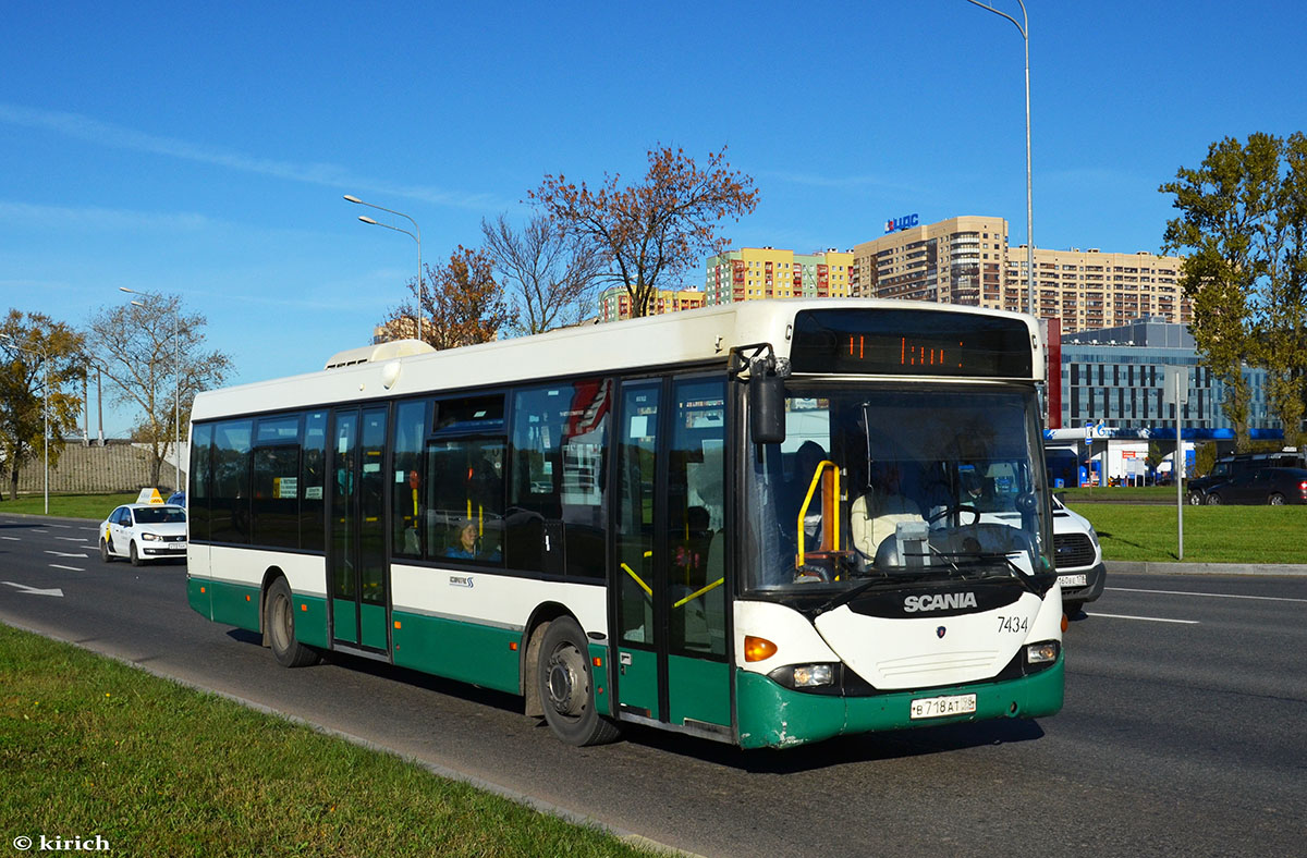 Санкт-Петербург, Scania OmniLink I (Скания-Питер) № 7434