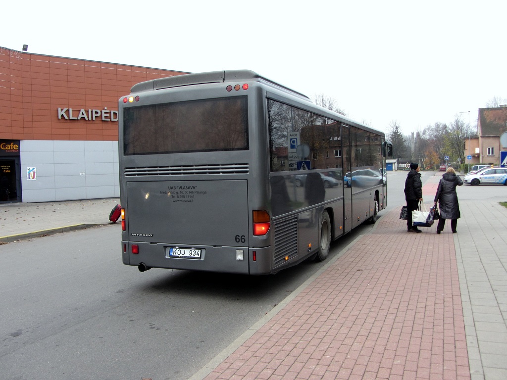 Литва, Mercedes-Benz O550 Integro № 66