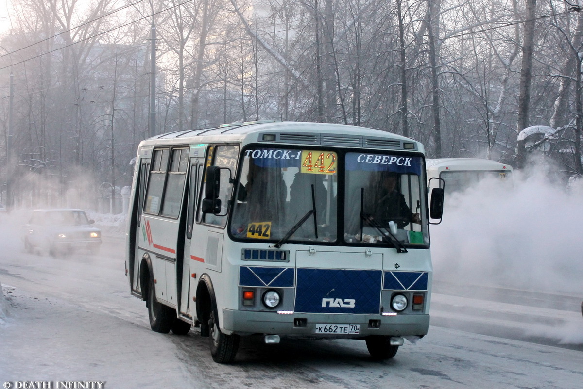 Томская область, ПАЗ-32054 № К 662 ТЕ 70