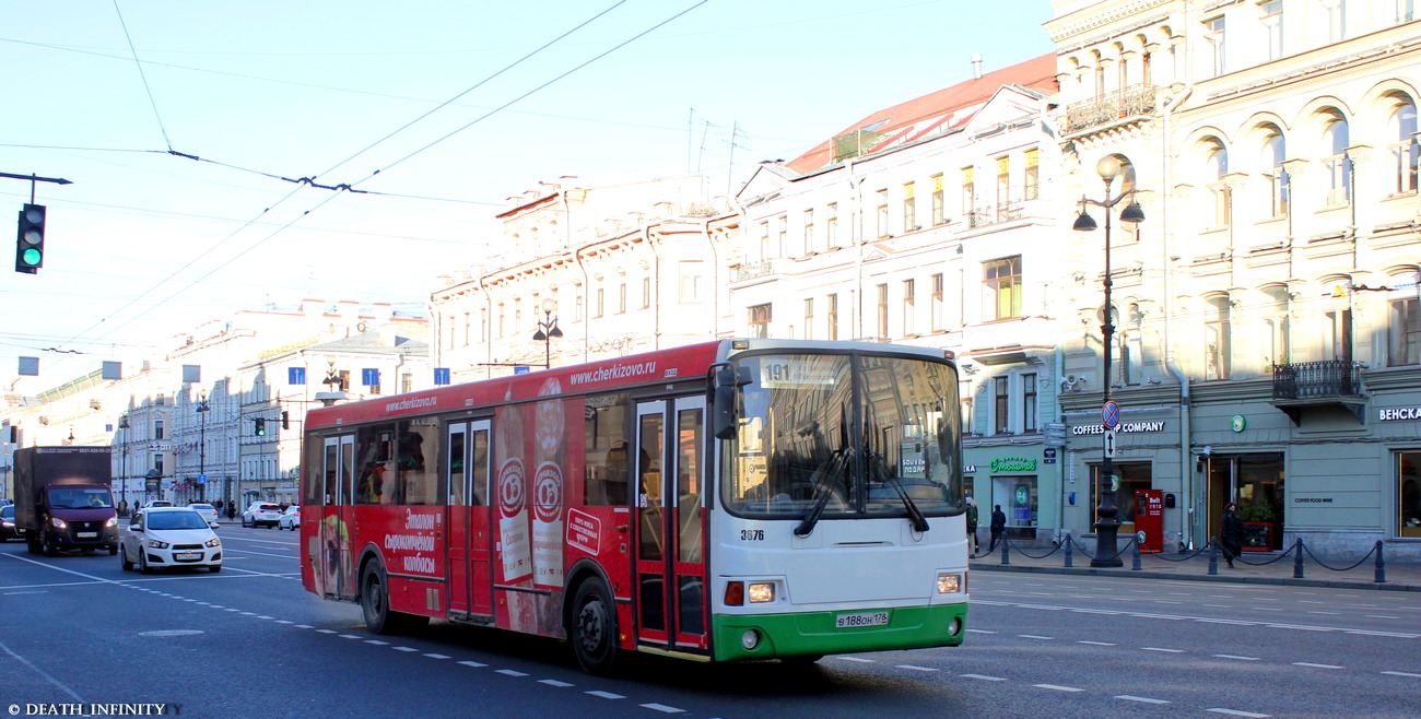 Санкт-Петербург, ЛиАЗ-5293.60 № 3676