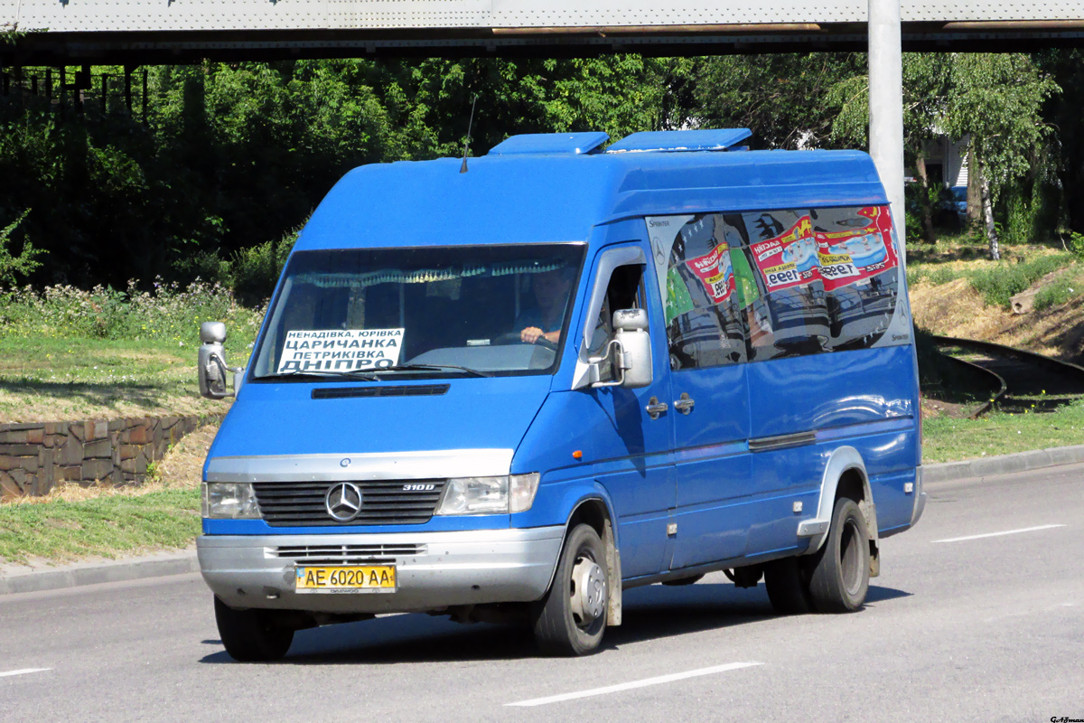 Днепропетровская область, Mercedes-Benz Sprinter W904 410D № AE 6020 AA