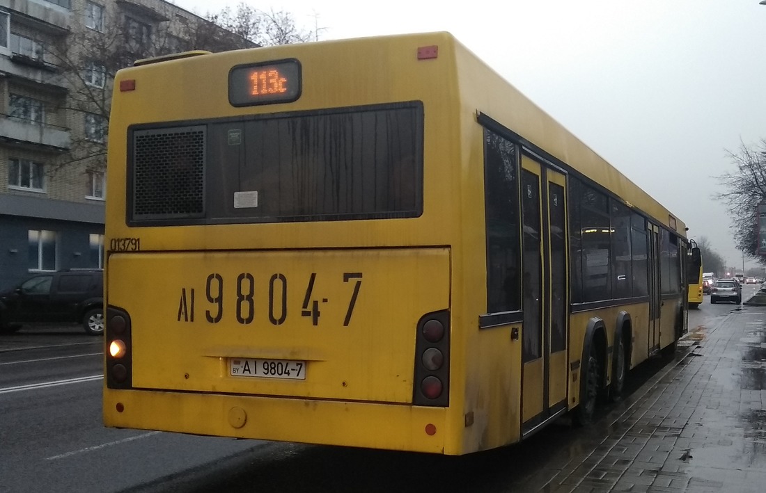 Mińsk, MAZ-107.466 Nr 013791