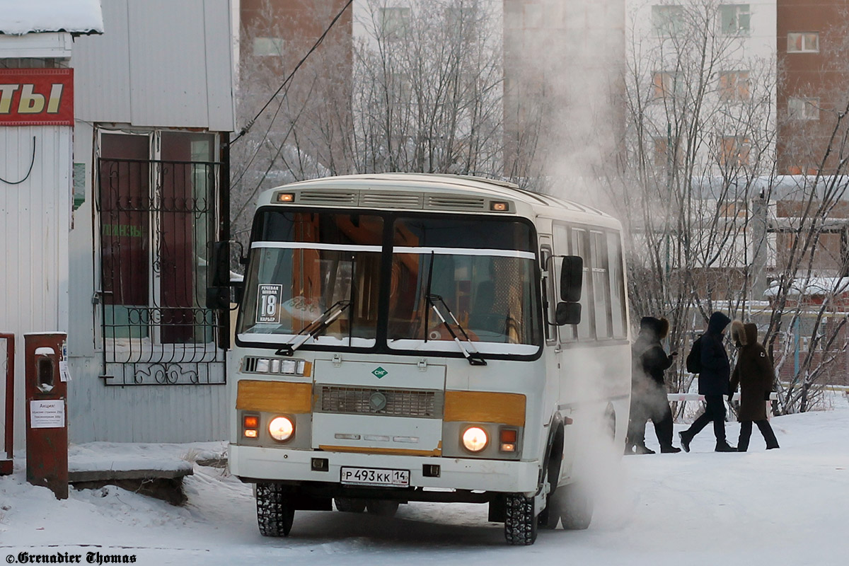 Саха (Якутия), ПАЗ-32054 № Р 493 КК 14