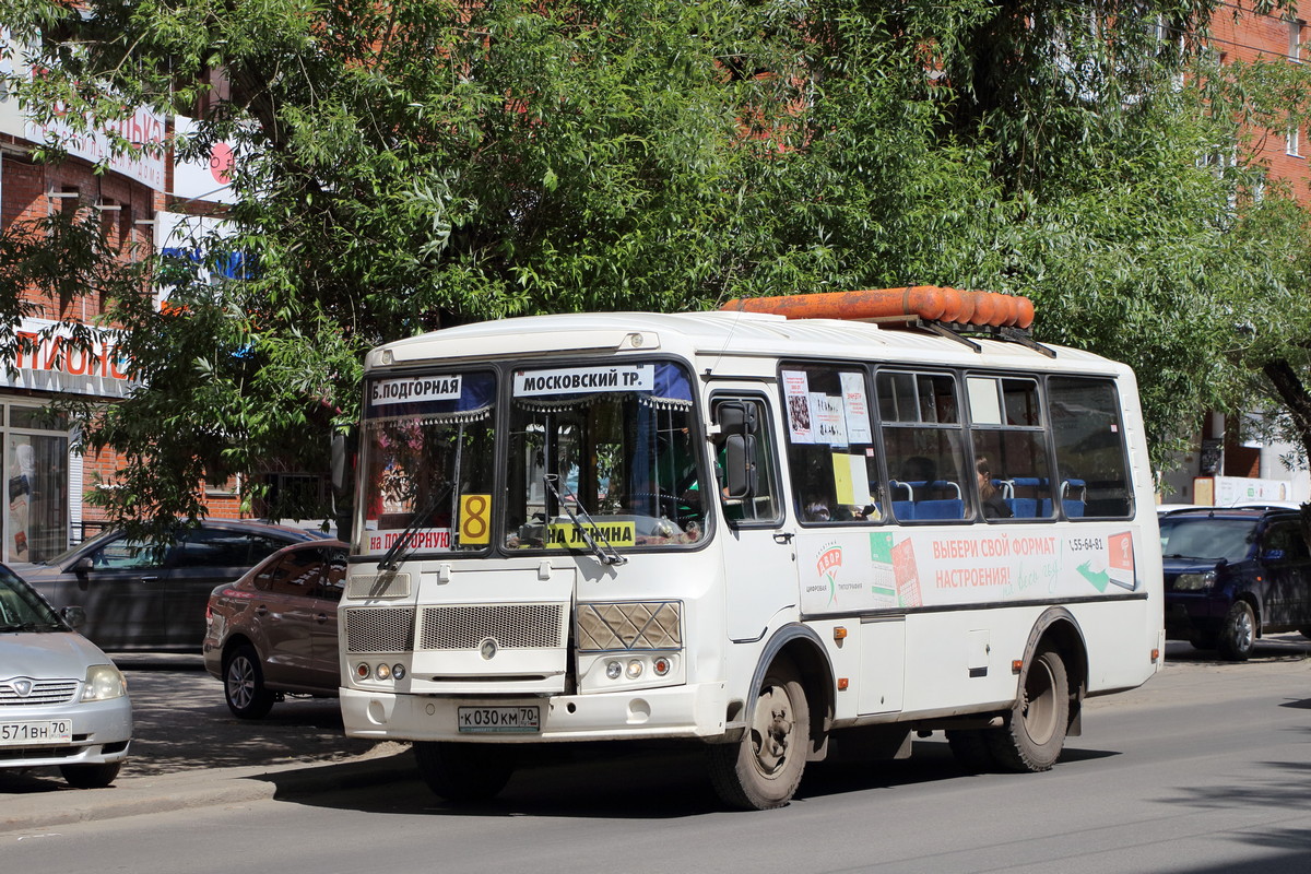 Томская область, ПАЗ-32054 № К 030 КМ 70