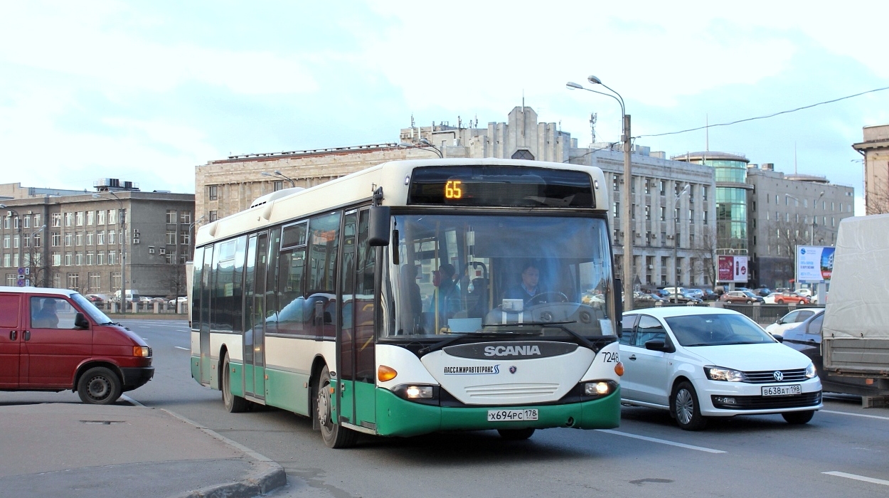 Санкт-Петербург, Scania OmniLink I (Скания-Питер) № 7248