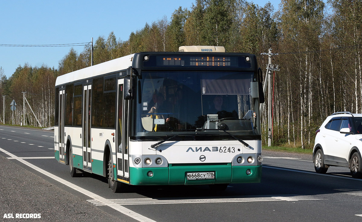 Санкт-Петербург, ЛиАЗ-5292.60 № 6243