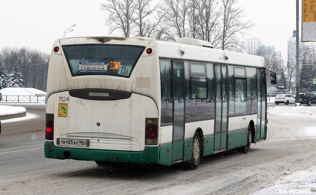 Szentpétervár, Scania OmniLink I (Scania-St.Petersburg) sz.: 7124