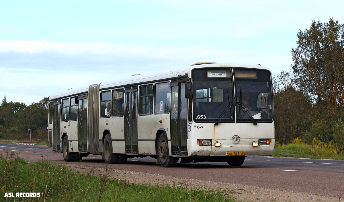 Псковская область, Mercedes-Benz O345G № 653