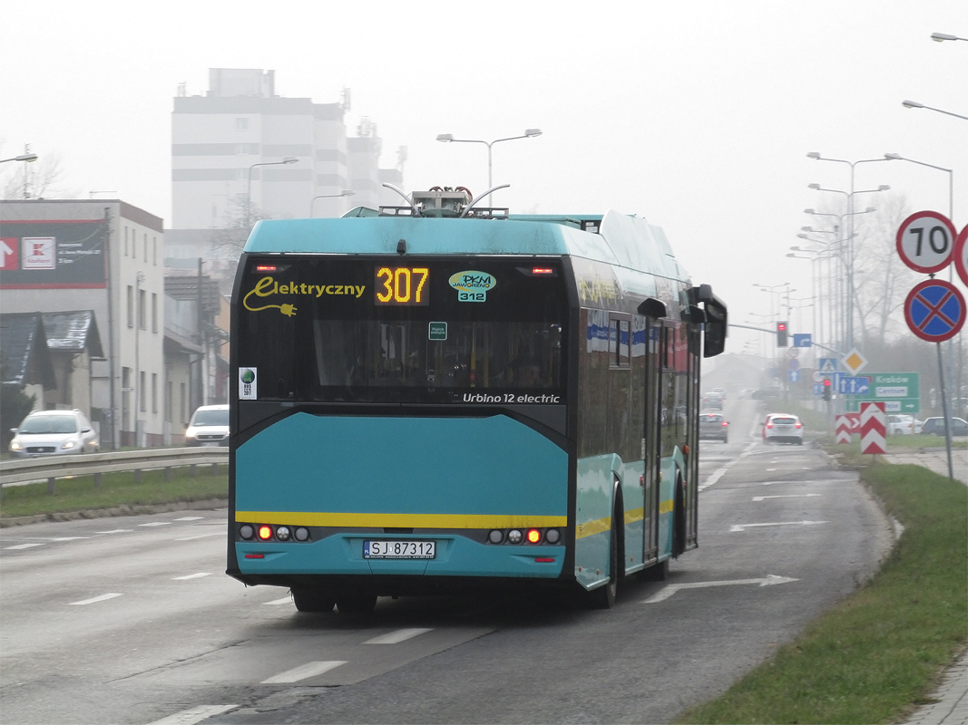 Польша, Solaris Urbino IV 12 electric № 312