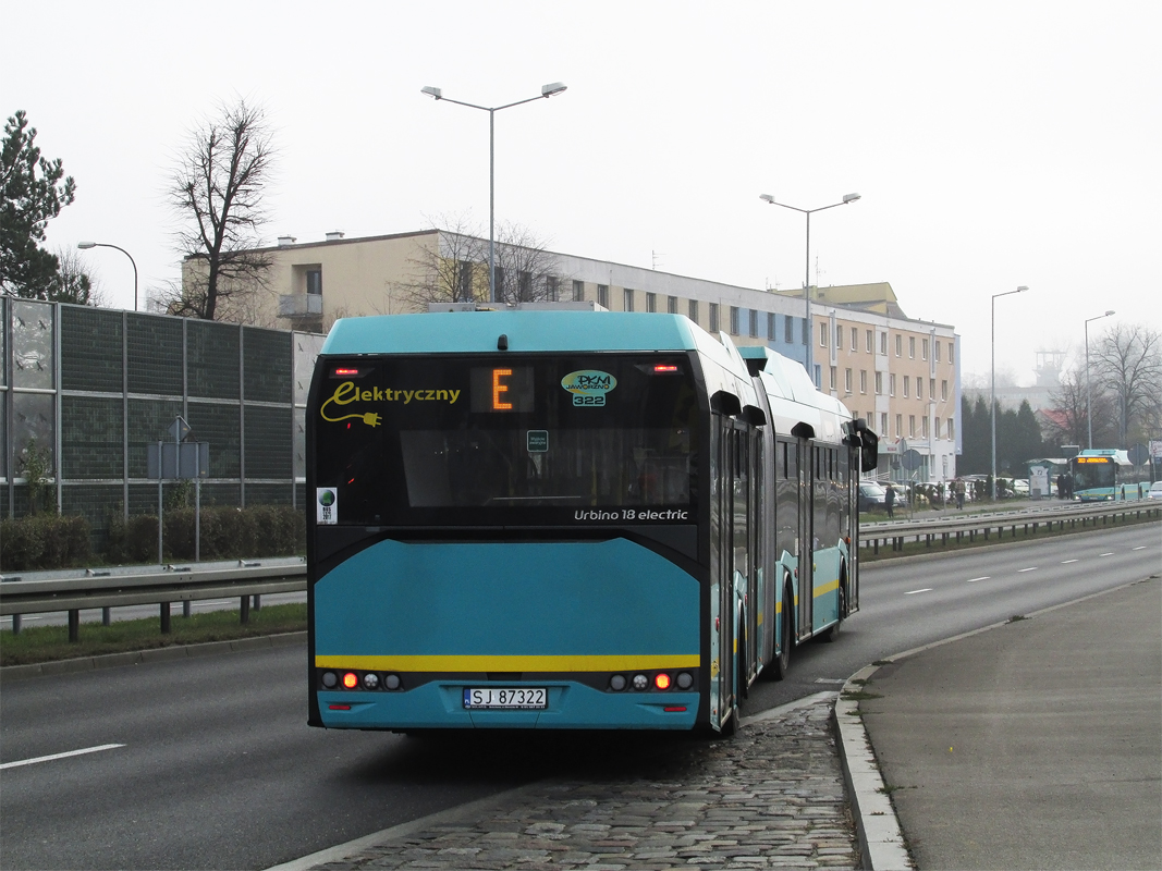 Польша, Solaris Urbino IV 18 electric № 322