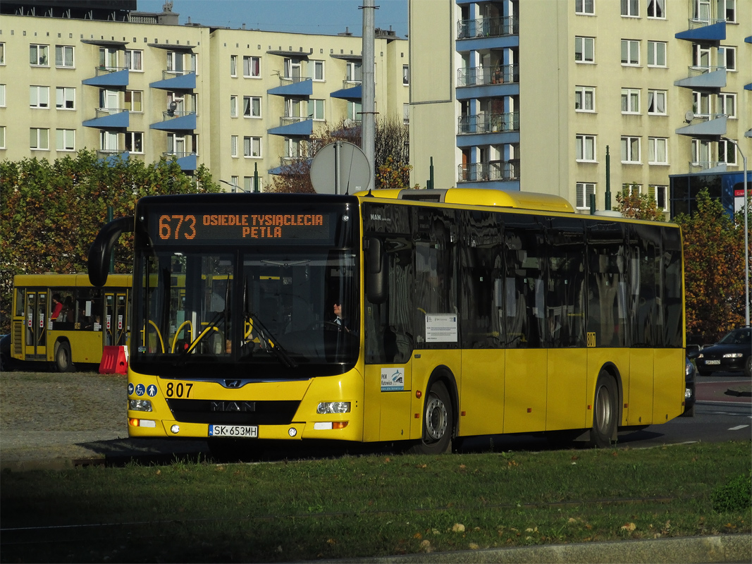 Польша, MAN A21 Lion's City NL283 № 807