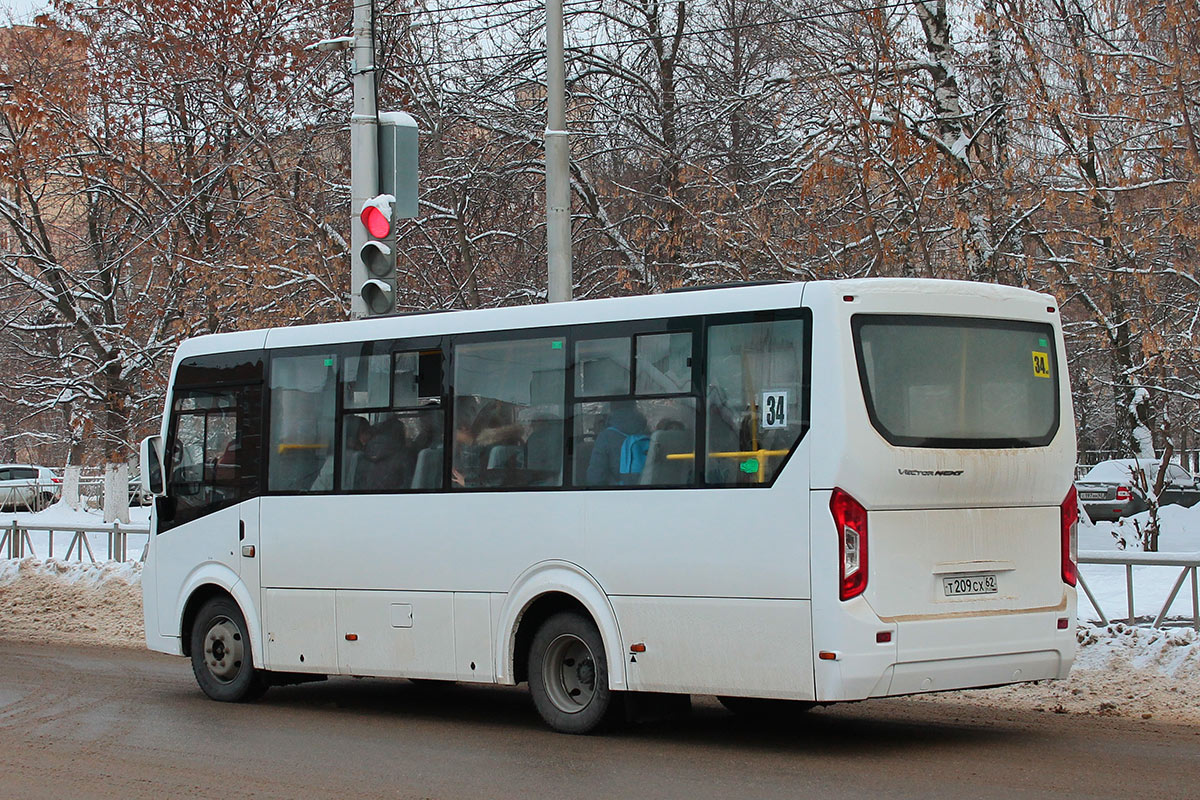 Рязанская область, ПАЗ-320435-04 "Vector Next" № Т 209 СХ 62