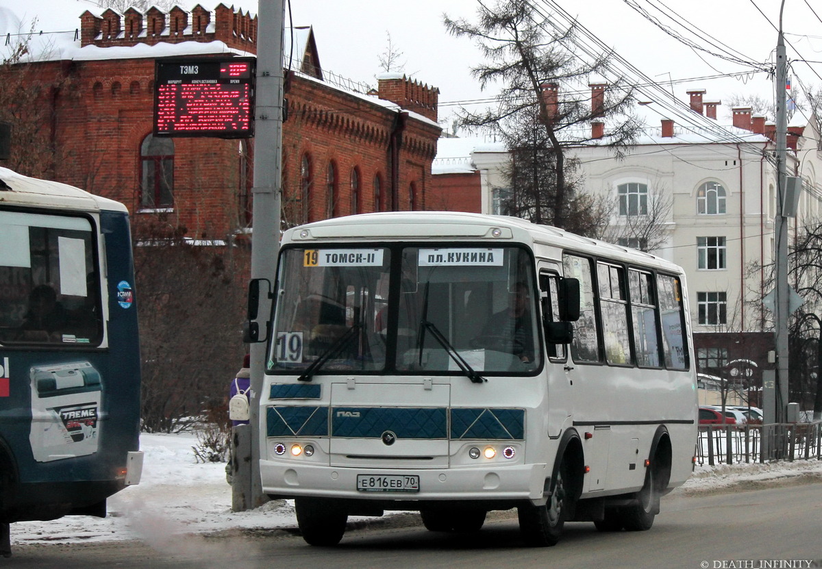 Томская область, ПАЗ-32054 № Е 816 ЕВ 70