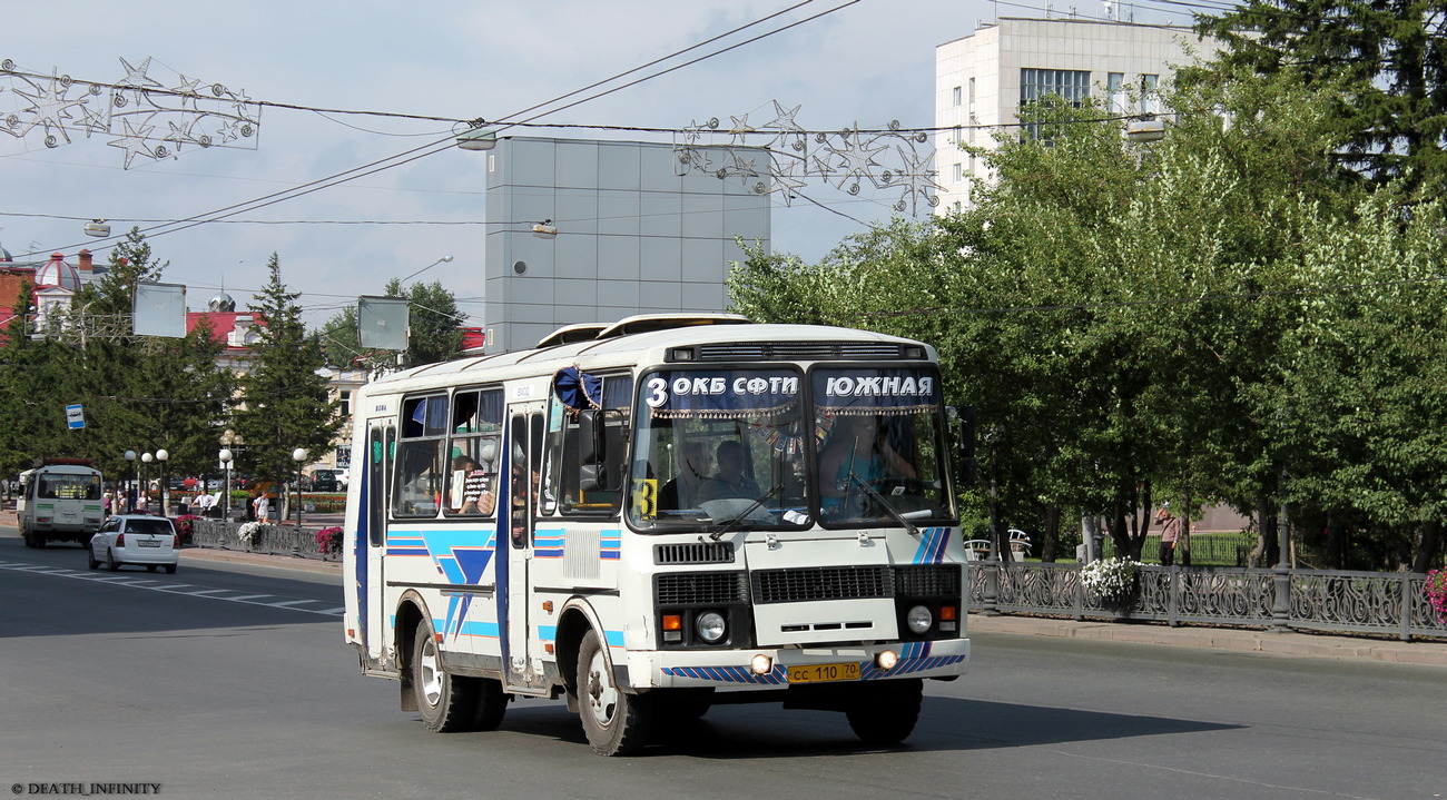 Томская область, ПАЗ-32054 № СС 110 70