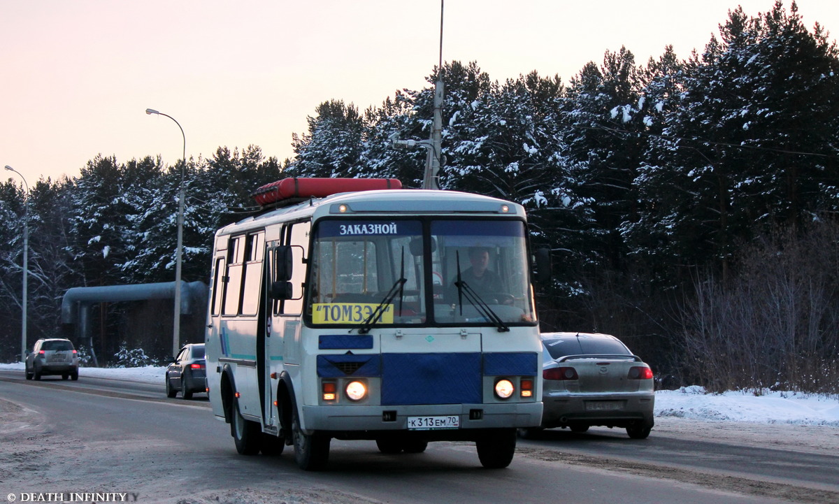 Томская область, ПАЗ-32053 № К 313 ЕМ 70