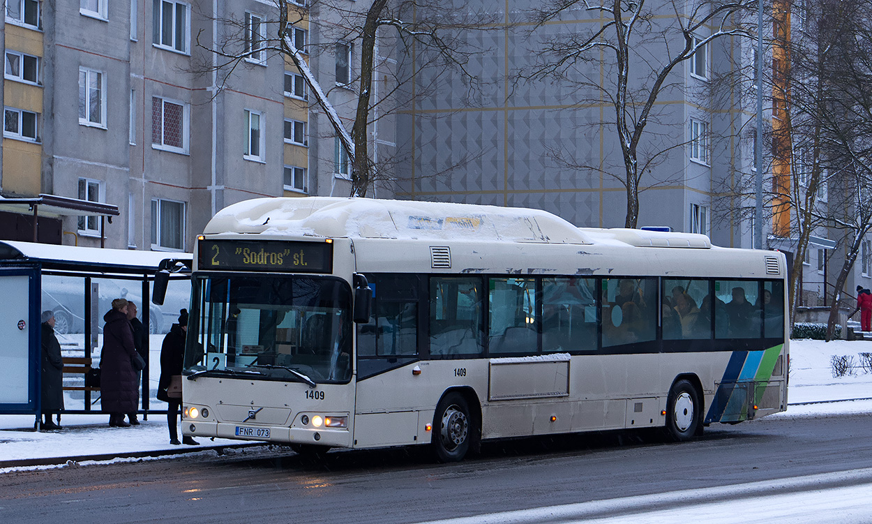 Литва, Volvo 7000Ü CNG № 1409