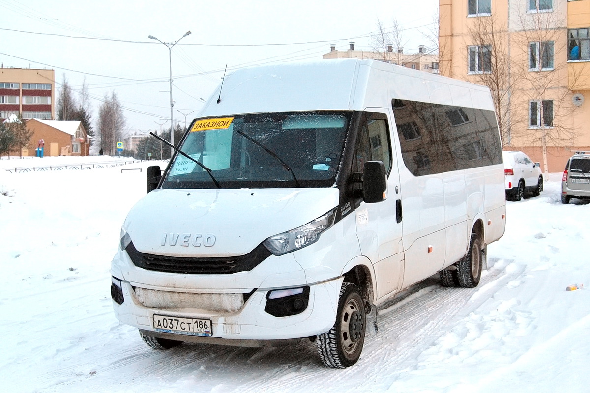 Ханты-Мансийский АО, Росвэн-3286 (IVECO Daily) № А 037 СТ 186