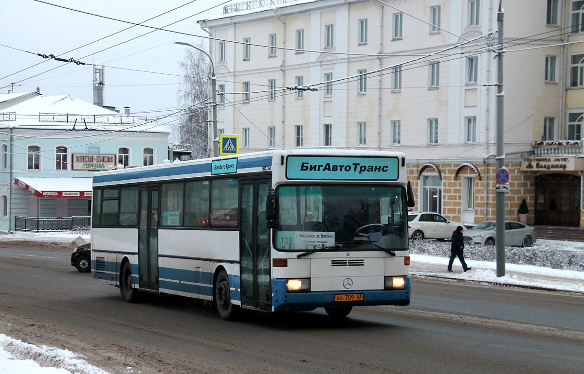 Владимирская область, Mercedes-Benz O405 № ВО 709 33