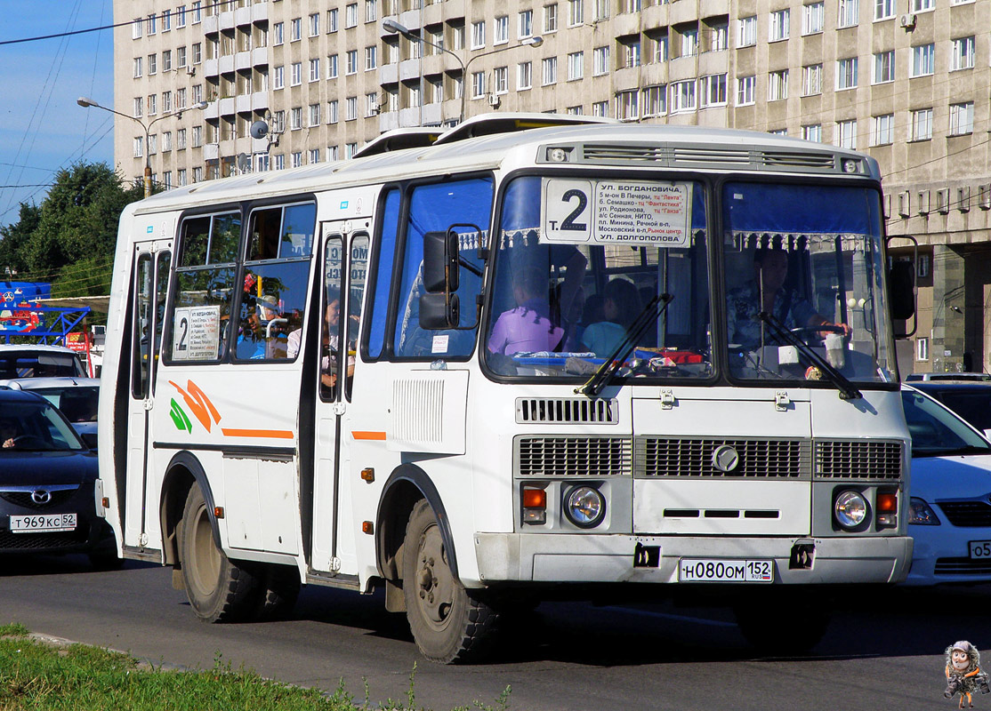 Нижегородская область, ПАЗ-32054 № Н 080 ОМ 152