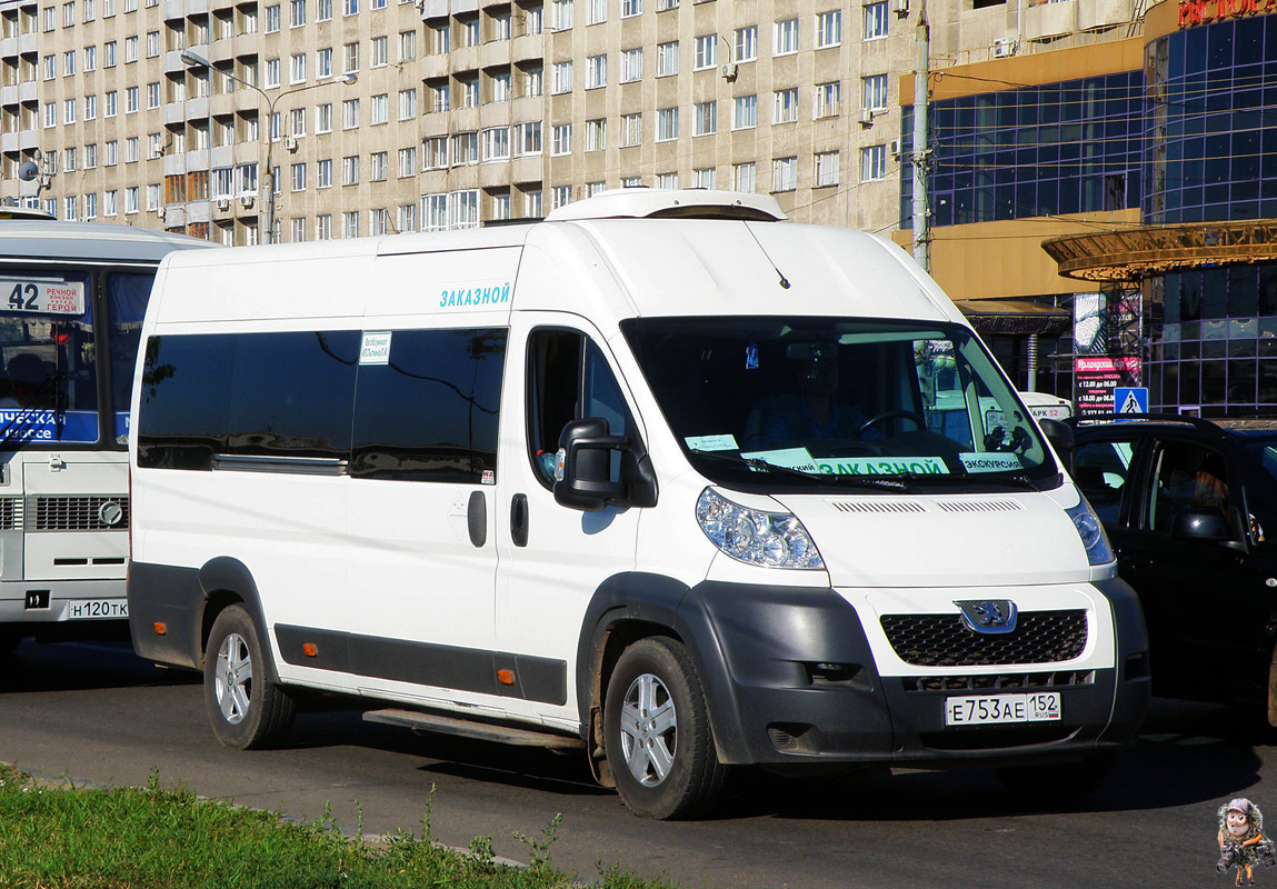 Нижегородская область, Нижегородец-2227SK (Peugeot Boxer) № Е 753 АЕ 152