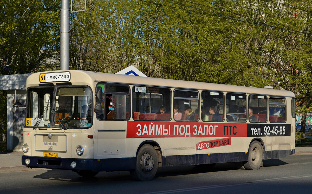 Тюменская область, MAN 789 SÜ240 № АВ 746 72